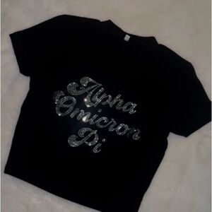 AOII Rhinestone shirt